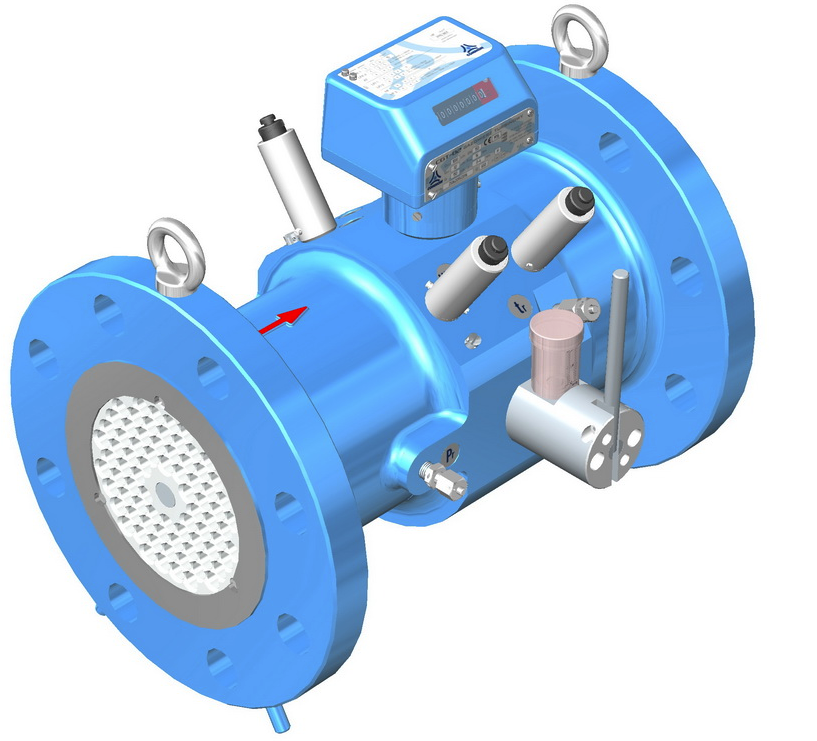 CGT MID Approved Turbine Gas Meter DN150 CGT Turbine Meter MID Approved